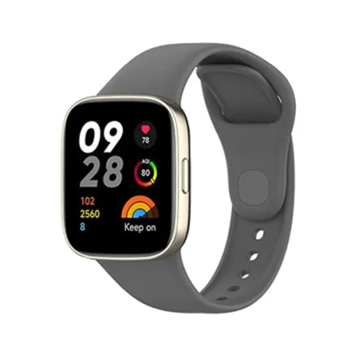 بند سیلیکونی ساعت هوشمند Xiaomi Redmi Watch 3 - خاکستری