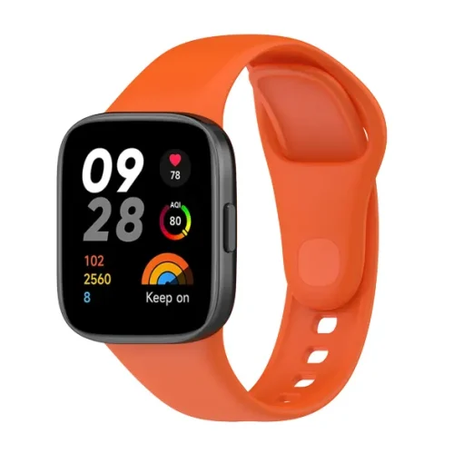 بند سیلیکونی ساعت هوشمند Xiaomi Redmi Watch 3 - نارنجی