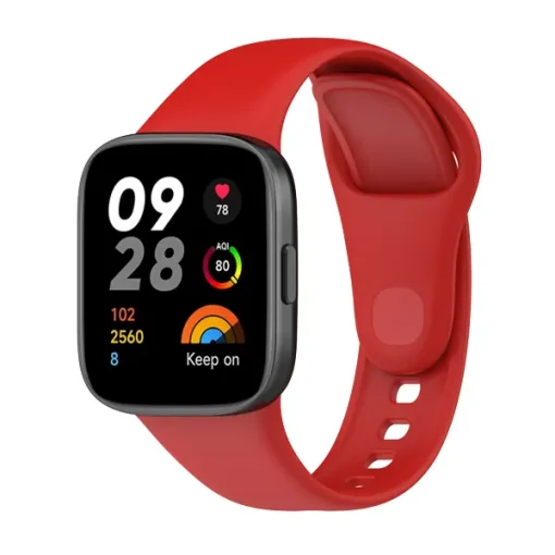 بند سیلیکونی ساعت هوشمند Xiaomi Redmi Watch 3 - قرمز