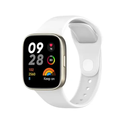 بند سیلیکونی ساعت هوشمند Xiaomi Redmi Watch 3 - سفید