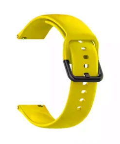 بند ساعت هوشمند Amazfit GTS 2 Mini طرح سیلیکون - زرد