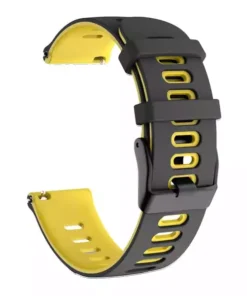 بند ساعت هوشمند Amazfit GTS 2 Mini طرح Two-Tone - مشکی زرد