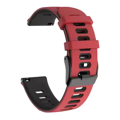 بند ساعت هوشمند Amazfit GTS 2 Mini طرح Two-Tone - قرمز مشکی