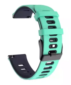بند ساعت هوشمند Amazfit GTS 2 Mini طرح Two-Tone - سبزآبی مشکی
