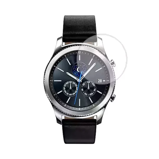 گلس ساعت سامسونگ Gear S3 Classic جنس شیشه ای