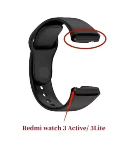 بند سیلیکونی ساعت هوشمند شیائومی Redmi Watch 3 Active - قفل اصلی