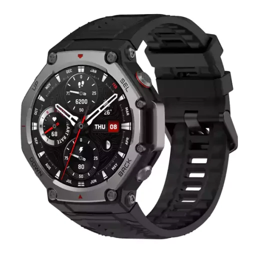 بند سیلیکونی ساعت هوشمند Amazfit T-Rex 3 - مشکی