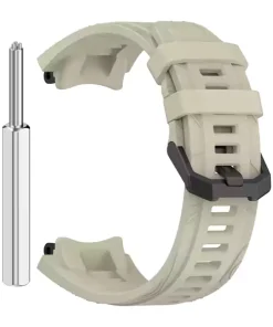بند سیلیکونی ساعت هوشمند Amazfit T-Rex 3 - طوسی(خاکی)