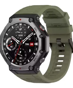 بند سیلیکونی ساعت هوشمند Amazfit T-Rex 3 - سبز