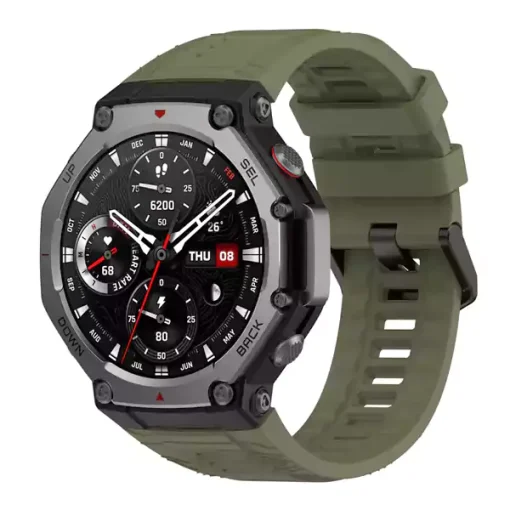 بند سیلیکونی ساعت هوشمند Amazfit T-Rex 3 - سبز