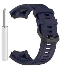 بند سیلیکونی ساعت هوشمند Amazfit T-Rex 3 - سرمه ای