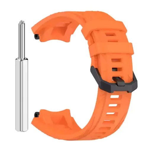 بند سیلیکونی ساعت هوشمند Amazfit T-Rex 3 - نارنجی