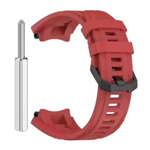 بند سیلیکونی ساعت هوشمند Amazfit T-Rex 3 - قرمز