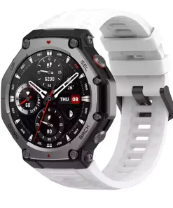 بند سیلیکونی ساعت هوشمند Amazfit T-Rex 3 - سفید