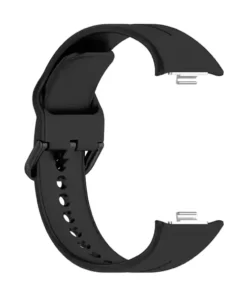 Xioami Redmi Universal Black بند سیلیکونی ساعت هوشمند شیائومی مناسب ردمی واچ 4 و 5 و 8 پرو و 9 پرو - مشکی