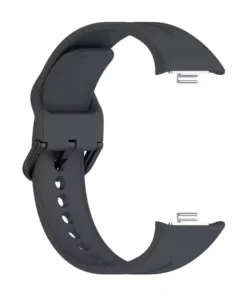 Xioami Redmi Universal DarkGray بند سیلیکونی ساعت هوشمند شیائومی مناسب ردمی واچ 4 و 5 و 8 پرو و 9 پرو - طوسی تیره