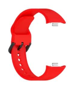 Xioami Redmi Universal Red بند سیلیکونی ساعت هوشمند شیائومی مناسب ردمی واچ 4 و 5 و 8 پرو و 9 پرو - قرمز