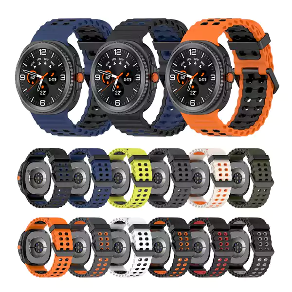 Samsung Galaxy Watch 8 Marine بند سیلیکونی گلکسی واچ 8 سامسونگ طرح Marine